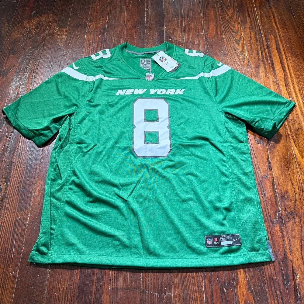 Nike New York Jets Aaron Rodgers Jersey Mens‎ Size 2XL Green NFL NWT